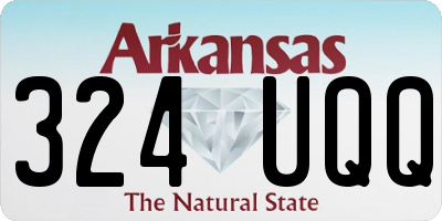 AR license plate 324UQQ