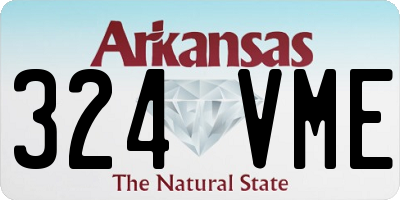 AR license plate 324VME