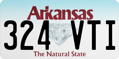 AR license plate 324VTI