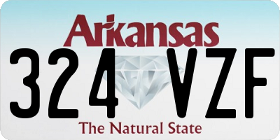 AR license plate 324VZF