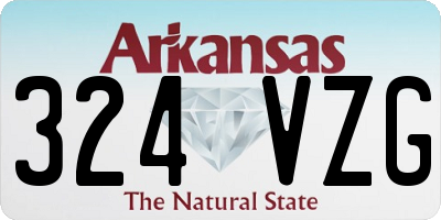 AR license plate 324VZG