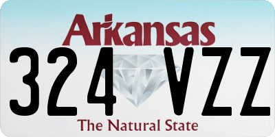 AR license plate 324VZZ
