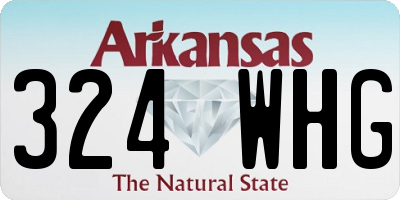 AR license plate 324WHG