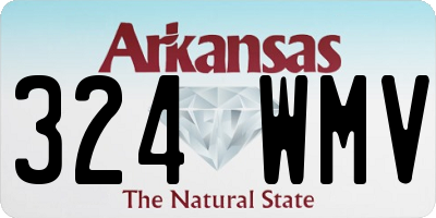 AR license plate 324WMV