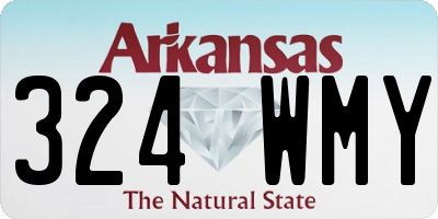 AR license plate 324WMY