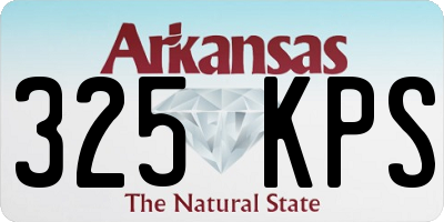 AR license plate 325KPS