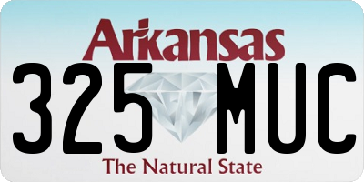 AR license plate 325MUC