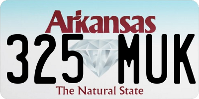 AR license plate 325MUK