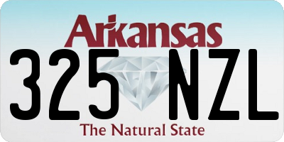 AR license plate 325NZL