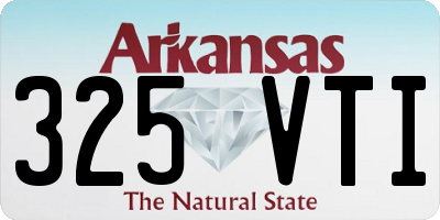 AR license plate 325VTI