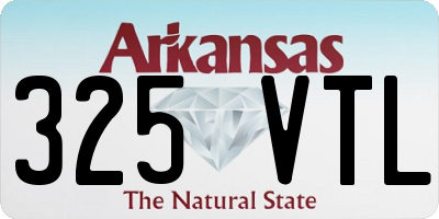 AR license plate 325VTL