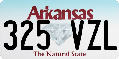 AR license plate 325VZL