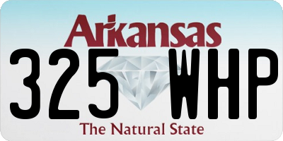AR license plate 325WHP