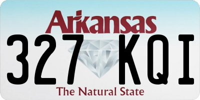 AR license plate 327KQI