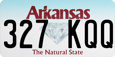 AR license plate 327KQQ
