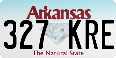 AR license plate 327KRE