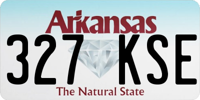 AR license plate 327KSE