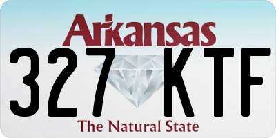 AR license plate 327KTF