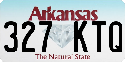 AR license plate 327KTQ