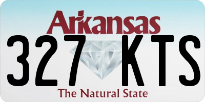 AR license plate 327KTS