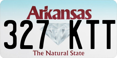 AR license plate 327KTT