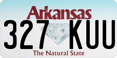 AR license plate 327KUU