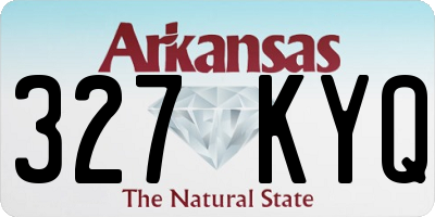 AR license plate 327KYQ