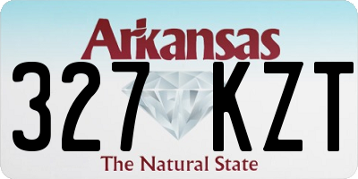 AR license plate 327KZT