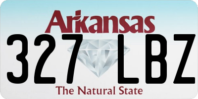 AR license plate 327LBZ