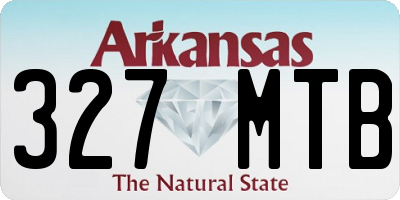 AR license plate 327MTB
