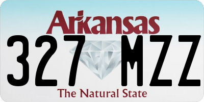 AR license plate 327MZZ