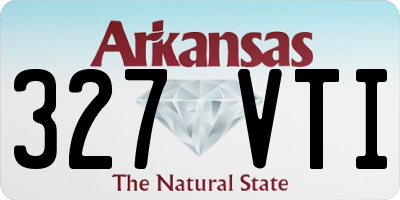 AR license plate 327VTI