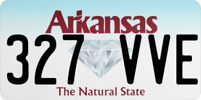 AR license plate 327VVE