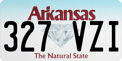 AR license plate 327VZI