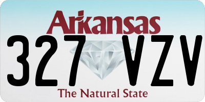 AR license plate 327VZV
