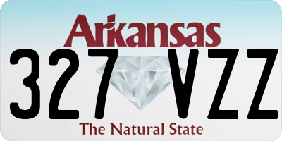 AR license plate 327VZZ