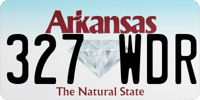 AR license plate 327WDR