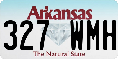 AR license plate 327WMH