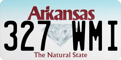 AR license plate 327WMI