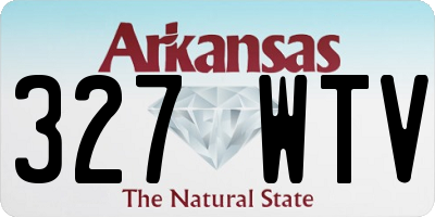AR license plate 327WTV
