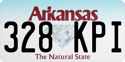 AR license plate 328KPI