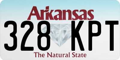 AR license plate 328KPT