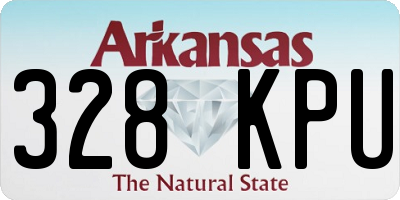 AR license plate 328KPU