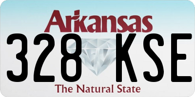AR license plate 328KSE