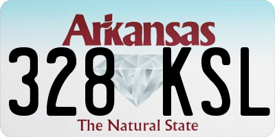 AR license plate 328KSL