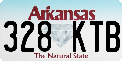 AR license plate 328KTB