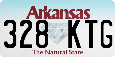 AR license plate 328KTG