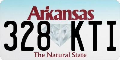 AR license plate 328KTI