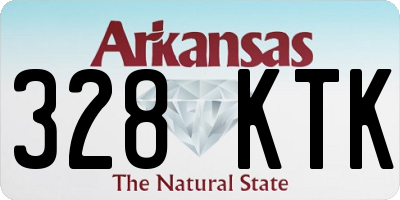 AR license plate 328KTK