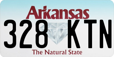 AR license plate 328KTN